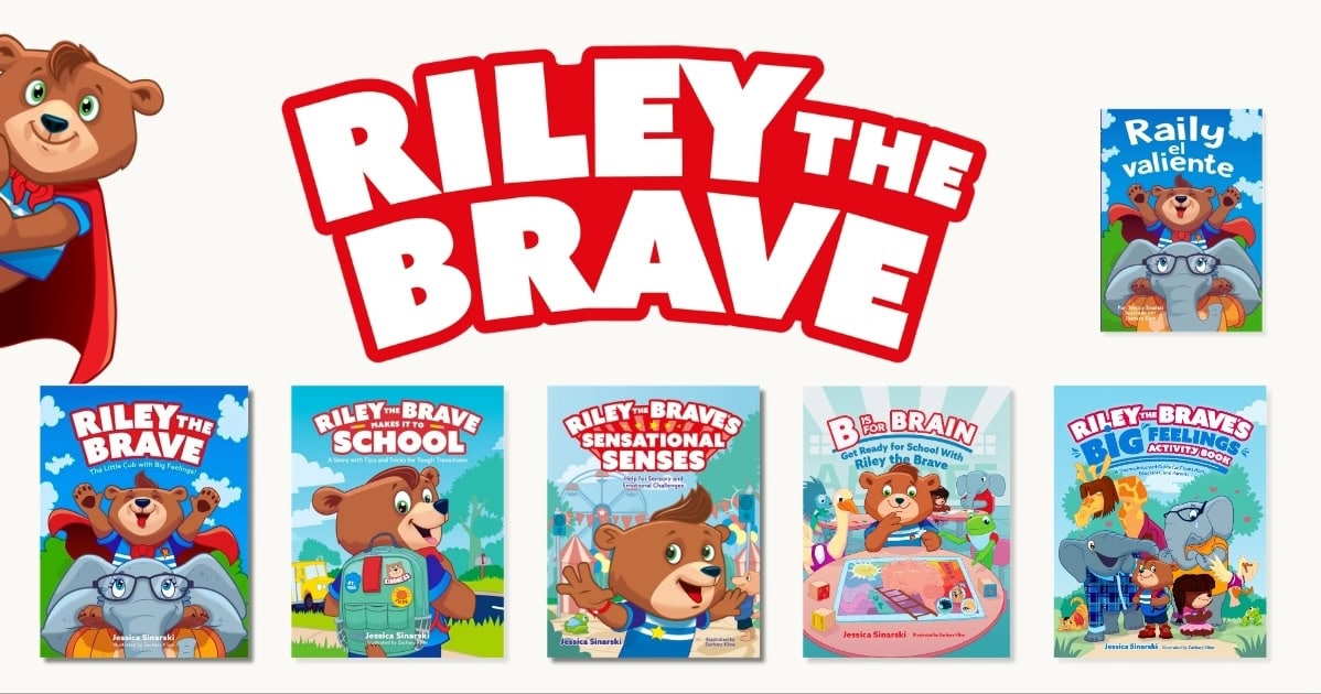 Marcus Riley Books Riley the Brave Series | Big Feelings Books | BraveBrains